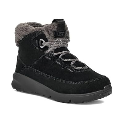 UGG Unisex Kid's Terretrail Cozy Lace Fashion Boot, Noir, 35 EU - Publicité UGG Unisex Kid's Terretrail Cozy Lace Fashion Boot, Noir, 35 EU - Publicité