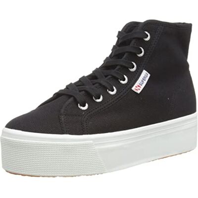 Superga 8033889415483, Chaussures de Gymnastique, Black-FWhite, - Publicité Superga 8033889415483, Chaussures de Gymnastique, Black-FWhite, - Publicité