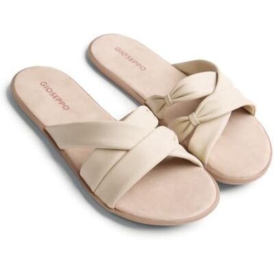 GIOSEPPO Femme Mtito Talon Ouvert, Blanc Ivoire, 39 EU - Publicité GIOSEPPO Femme Mtito Talon Ouvert, Blanc Ivoire, 39 EU - Publicité