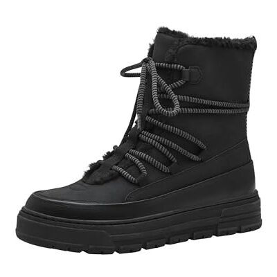 MARCO TOZZI Bottines à Lacets pour Femme Botte Tendance, Noir/Comb, 42 EU - Publicité MARCO TOZZI Bottines à Lacets pour Femme Botte Tendance, Noir/Comb, 42 EU - Publicité