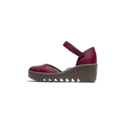 Fly London Femme BISO305FLY Sandal, Berry, 40 EU - Publicité Fly London Femme BISO305FLY Sandal, Berry, 40 EU - Publicité