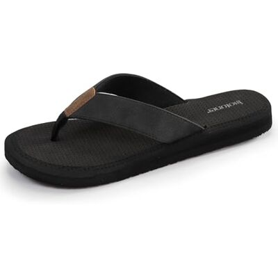 Isotoner Tongs homme ultra confortables, tiges larges, 44, noir - Publicité Isotoner Tongs homme ultra confortables, tiges larges, 44, noir - Publicité