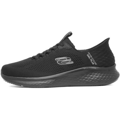 Skechers Baskets pour Homme, Noir, 46 EU - Publicité Skechers Baskets pour Homme, Noir, 46 EU - Publicité