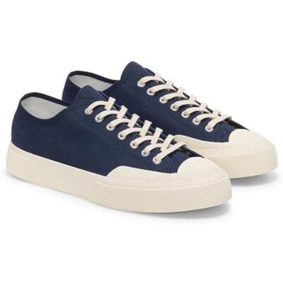 Superga Baskets Works Adulte (45 FR) (Bleu Marine/Blanc cassé) - Publicité Superga Baskets Works Adulte (45 FR) (Bleu Marine/Blanc cassé) - Publicité