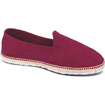 weltenmann Corralejo – Espadrilles Slip-on en Couleurs en Coton avec Sac en Tissu, Maroon, 42, Handmade in Spain - Publicité weltenmann Corralejo – Espadrilles Slip-on en Couleurs en Coton avec Sac en Tissu, Maroon, 42, Handmade in Spain - Publicité