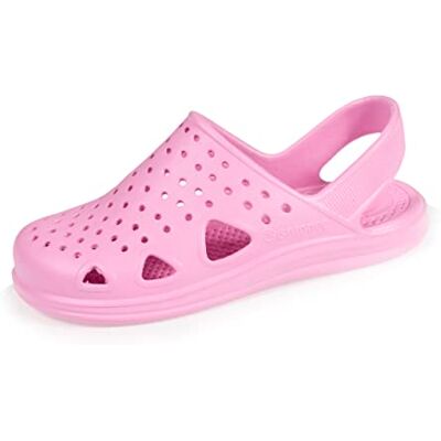 Isotoner Sabots Mixte Enfant Ultra Confortables, légers et faciles à Enfiler, 31/32, Rose Bonbon - Publicité Isotoner Sabots Mixte Enfant Ultra Confortables, légers et faciles à Enfiler, 31/32, Rose Bonbon - Publicité