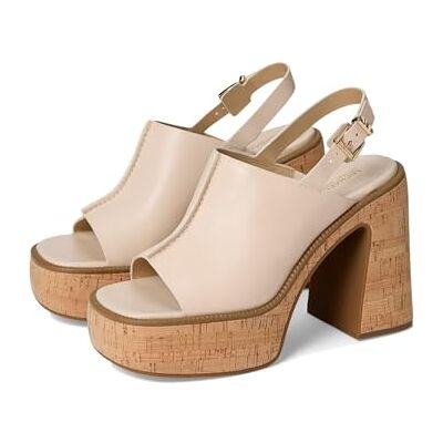 Michael Kors LEIA PLATFORM SANDAL Femme LT CREAM EU 37.5 - Publicité Michael Kors LEIA PLATFORM SANDAL Femme LT CREAM EU 37.5 - Publicité