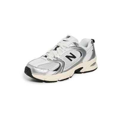 New Balance 530 Baskets Unisexes pour Adulte, Argent métallisé/Ciment Noir, 36 EU - Publicité New Balance 530 Baskets Unisexes pour Adulte, Argent métallisé/Ciment Noir, 36 EU - Publicité