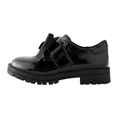 NEXT Fille Chaussures d'école à Semelle épaisse avec Bride et nœud Black Patent 37 - Publicité NEXT Fille Chaussures d'école à Semelle épaisse avec Bride et nœud Black Patent 37 - Publicité