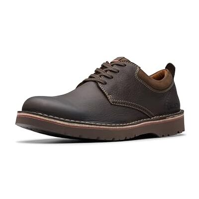 Clarks Homme Eastridge Low Tissu Oxford, Marron foncé, 44.5 EU Large - Publicité Clarks Homme Eastridge Low Tissu Oxford, Marron foncé, 44.5 EU Large - Publicité