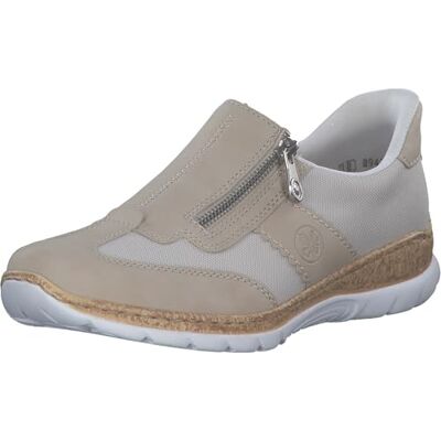 Rieker Chaussons N42G5 pour Femme, Beige, 38 UE, Beige, 38 EU - Publicité Rieker Chaussons N42G5 pour Femme, Beige, 38 UE, Beige, 38 EU - Publicité