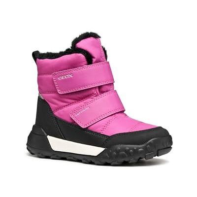 Geox J Trekkyup Girl B AB Bottines à la Cheville, Noir Fuchsia, 26 EU - Publicité Geox J Trekkyup Girl B AB Bottines à la Cheville, Noir Fuchsia, 26 EU - Publicité