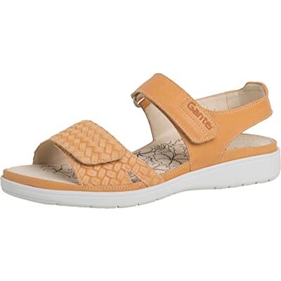 Ganter Femme Gina Sandale, Orange, 44 EU - Publicité Ganter Femme Gina Sandale, Orange, 44 EU - Publicité