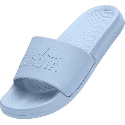 Kubota Claquette Femme Sandales à enfiler Chaussures Pour Piscine et Plage Sandales été Bleu Ciel 41 - Publicité Kubota Claquette Femme Sandales à enfiler Chaussures Pour Piscine et Plage Sandales été Bleu Ciel 41 - Publicité