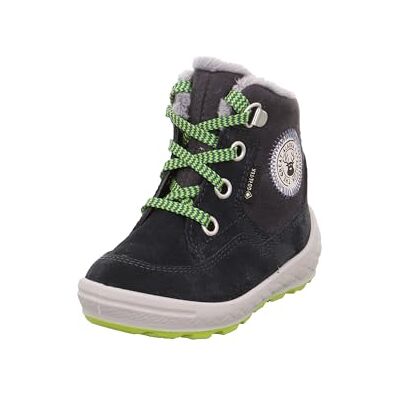 Superfit GROOVY 2.0 warm gefütterte Gore-Tex, Botte de neige, Grau/Hellgrün 2000, - Publicité Superfit GROOVY 2.0 warm gefütterte Gore-Tex, Botte de neige, Grau/Hellgrün 2000, - Publicité