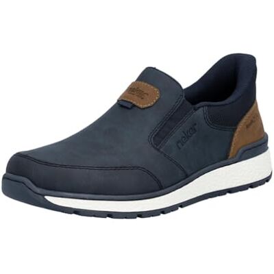 Rieker Chaussons B9057 pour Homme, Bleu, 43 EU - Publicité Rieker Chaussons B9057 pour Homme, Bleu, 43 EU - Publicité