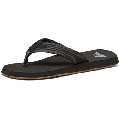 Quiksilver AQYL100048, Sandales Bout Ouvert homme, Noir (Black/Black/Brown Xkkc), 41 EU - Publicité Quiksilver AQYL100048, Sandales Bout Ouvert homme, Noir (Black/Black/Brown Xkkc), 41 EU - Publicité