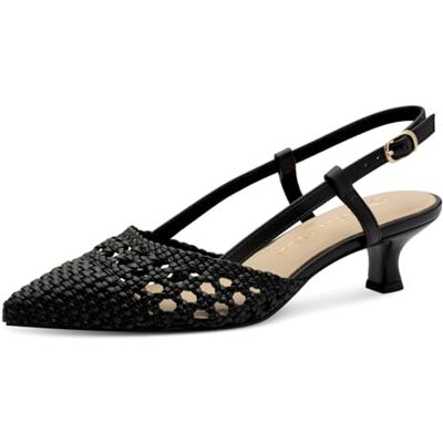 MARCO TOZZI Escarpins Femme Semelle intérieure Feel Me Souple Doublure Souple véganes Tendance, Noir (Black), 39 EU - Publicité MARCO TOZZI Escarpins Femme Semelle intérieure Feel Me Souple Doublure Souple véganes Tendance, Noir (Black), 39 EU - Publicité