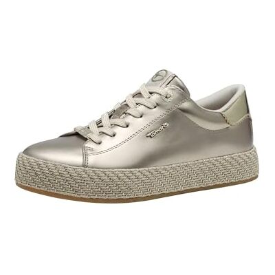 Tamaris Damen Baskets pour Femme, Or, 38 EU - Publicité Tamaris Damen Baskets pour Femme, Or, 38 EU - Publicité