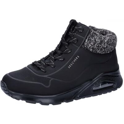 Skechers Bottines Uno Gen1 Darling Daze pour Fille, Pull en Tricot synthétique Noir, 10.5 UK Child - Publicité Skechers Bottines Uno Gen1 Darling Daze pour Fille, Pull en Tricot synthétique Noir, 10.5 UK Child - Publicité