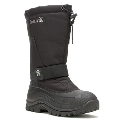 Kamik Homme Greenbay 4 Bottes de Neige, Noir, 47 EU - Publicité Kamik Homme Greenbay 4 Bottes de Neige, Noir, 47 EU - Publicité