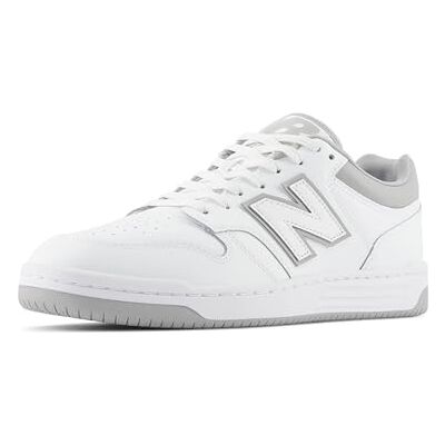 New Balance 480 Chaussures pour Homme White/Grey Matter 42.5/M - Publicité New Balance 480 Chaussures pour Homme White/Grey Matter 42.5/M - Publicité