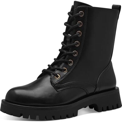 Tamaris Femme Botte Tendance, Black Gold, 38 EU - Publicité Tamaris Femme Botte Tendance, Black Gold, 38 EU - Publicité