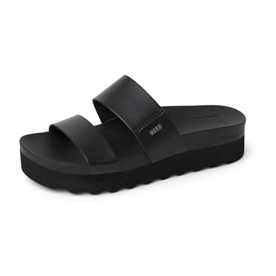 Reef Femme Cushion Vista Hi Sandale Glissante, Noir, 40 EU - Publicité Reef Femme Cushion Vista Hi Sandale Glissante, Noir, 40 EU - Publicité