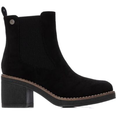 REFRESH Bottines Femme Noir Chaussures confortables et polyvalentes Mode décontractée Modèle 03 (Taille38) - Publicité REFRESH Bottines Femme Noir Chaussures confortables et polyvalentes Mode décontractée Modèle 03 (Taille38) - Publicité