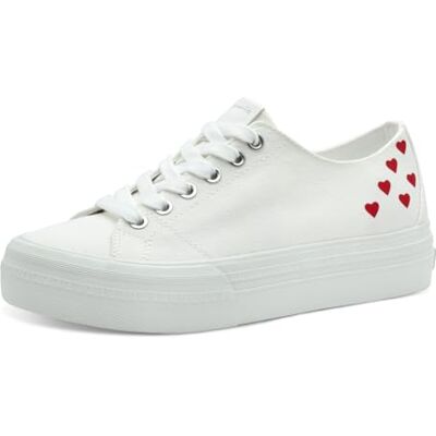 Tamaris Lacets végétaliens pour Femme, Sportifs, Blanc., 38 EU - Publicité Tamaris Lacets végétaliens pour Femme, Sportifs, Blanc., 38 EU - Publicité