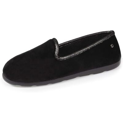 Isotoner Chaussons pantoufles Charentaises femme semelle everywear™, 36, noir - Publicité Isotoner Chaussons pantoufles Charentaises femme semelle everywear™, 36, noir - Publicité