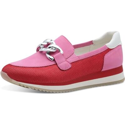 Jana Mocassins Femme élégants Vegan, Red/Fuchsia, 42 EU - Publicité Jana Mocassins Femme élégants Vegan, Red/Fuchsia, 42 EU - Publicité