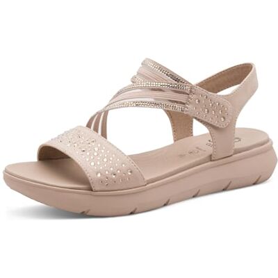 Jana Sandales plates COSHY plates pour femme , poudre, 41 EU - Publicité Jana Sandales plates COSHY plates pour femme , poudre, 41 EU - Publicité
