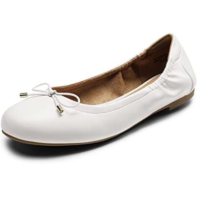 DREAM PAIRS Femmes Ballerines Chaussures Classiques Ballerines Plates Femmes Élégantes avec Lacets Boucle Blanc 38 (EUR) SDFA2310W-E - Publicité DREAM PAIRS Femmes Ballerines Chaussures Classiques Ballerines Plates Femmes Élégantes avec Lacets Boucle Blanc 38 (EUR) SDFA2310W-E - Publicité