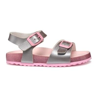 Geox J Adriel Girl I Sandale, rose/argent, 39 EU - Publicité Geox J Adriel Girl I Sandale, rose/argent, 39 EU - Publicité