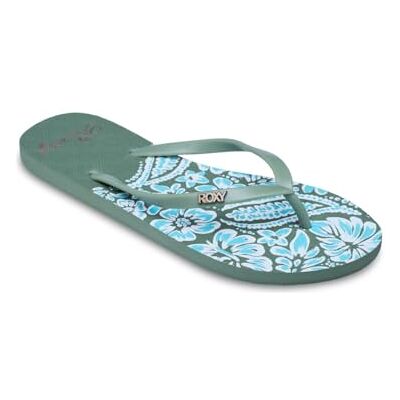 Roxy Femme New Viva Printed Sandale, Vert Olive, 39 EU - Publicité Roxy Femme New Viva Printed Sandale, Vert Olive, 39 EU - Publicité