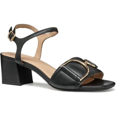 Geox Women's D New Eraklia 50 Sandal, Noir, 37 EU - Publicité Geox Women's D New Eraklia 50 Sandal, Noir, 37 EU - Publicité