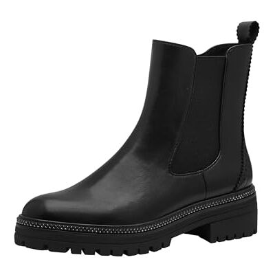 MARCO TOZZI Chelsea Chaussures pour Femme Bottine, Noir, 37 EU - Publicité MARCO TOZZI Chelsea Chaussures pour Femme Bottine, Noir, 37 EU - Publicité