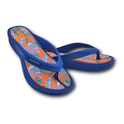 de fonseca DeFonseca Ischia Super Chaussons femme tongs, pantoufle en caoutchouc pour maison, mer et plage FlipFlop été avec compensée, bleu foncé, 36 EU - Publicité de fonseca DeFonseca Ischia Super Chaussons femme tongs, pantoufle en caoutchouc pour maison, mer et plage FlipFlop été avec compensée, bleu foncé, 36 EU - Publicité