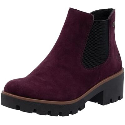 Rieker Bottines Chelsea 79265 pour femme, rouge, 39 EU, rouge, 39 EU - Publicité Rieker Bottines Chelsea 79265 pour femme, rouge, 39 EU, rouge, 39 EU - Publicité