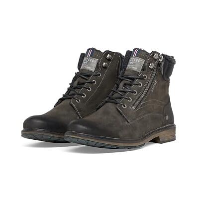 MUSTANG Bottines Homme 4157-609, Pointure:43 EU, La Couleur:Gris - Publicité MUSTANG Bottines Homme 4157-609, Pointure:43 EU, La Couleur:Gris - Publicité