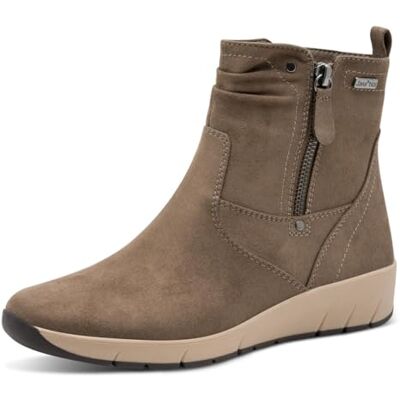 Jana bottines femme avec fermeture éclair vegan, Stone, 36 EU - Publicité Jana bottines femme avec fermeture éclair vegan, Stone, 36 EU - Publicité