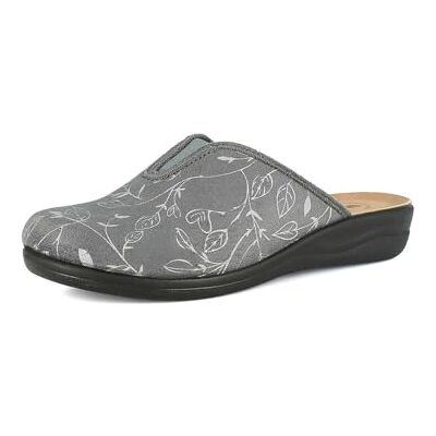 inblu Femme Pantofole Donna Con Inserto Elastico E Disegno Foglie, Plantare Anatomico Imbottito, Suola Leggera E Resistente Chausson, Gris, 38 EU - Publicité inblu Femme Pantofole Donna Con Inserto Elastico E Disegno Foglie, Plantare Anatomico Imbottito, Suola Leggera E Resistente Chausson, Gris, 38 EU - Publicité