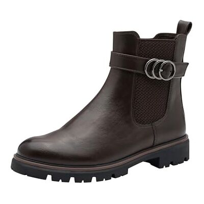 MARCO TOZZI Femme Chelsea-Stiefel Bottine, café, 39 EU - Publicité MARCO TOZZI Femme Chelsea-Stiefel Bottine, café, 39 EU - Publicité