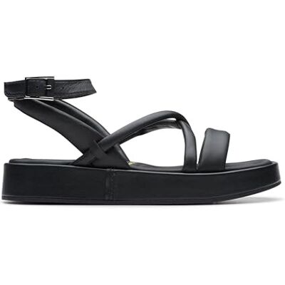 Clarks Alda Cross Womens Black Leather, 8 - Publicité Clarks Alda Cross Womens Black Leather, 8 - Publicité