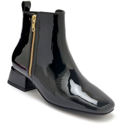 Pediconfort Boots vernies en cuir - Publicité Pediconfort Boots vernies en cuir - Publicité