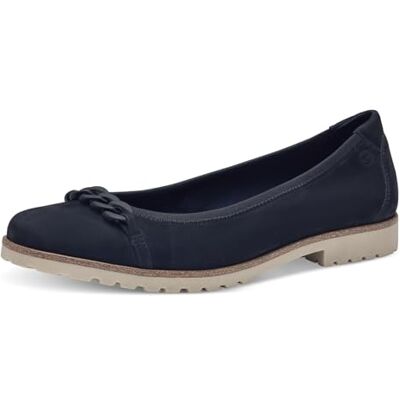 Tamaris Femme Damen Ballerinas, Bleu Marine, 38 EU - Publicité Tamaris Femme Damen Ballerinas, Bleu Marine, 38 EU - Publicité
