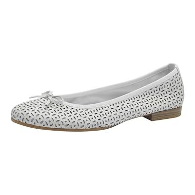 Tamaris Ballerines pour Femme Blanc Structure 41 EU, Structure Blanche., 41 EU - Publicité Tamaris Ballerines pour Femme Blanc Structure 41 EU, Structure Blanche., 41 EU - Publicité