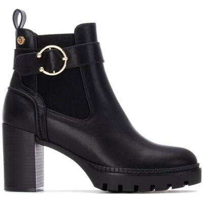 XTI Femme Bottines, Noir, 37 EU - Publicité XTI Femme Bottines, Noir, 37 EU - Publicité