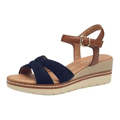 MARCO TOZZI Femme Sandale , Navy Comb, 40 EU - Publicité MARCO TOZZI Femme Sandale , Navy Comb, 40 EU - Publicité